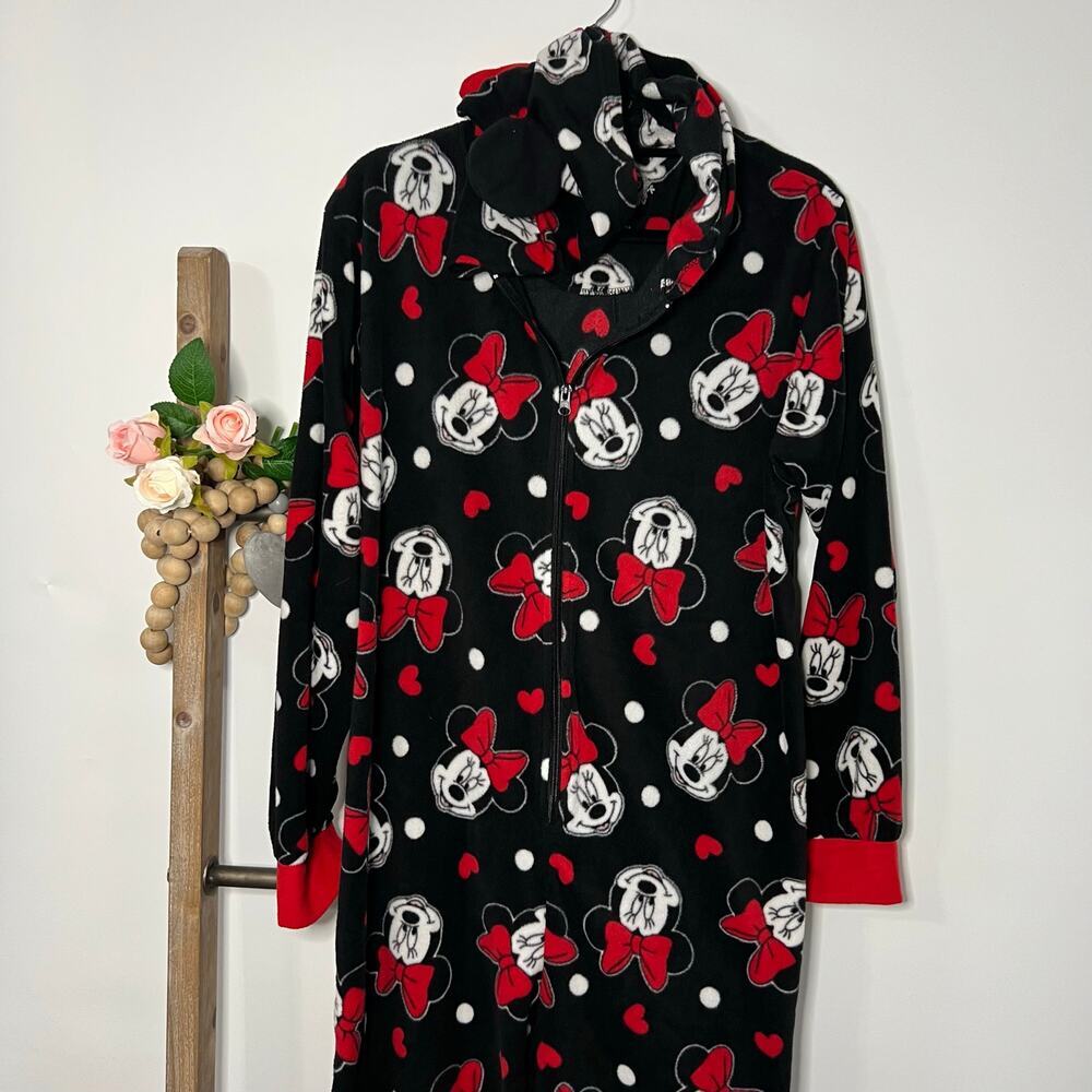 Disney Minnie Mouse Sleep Jumper Zip Up Size X Large